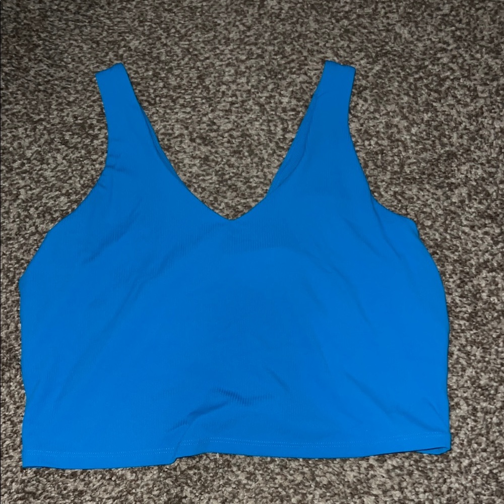 Blue Women's Active Top